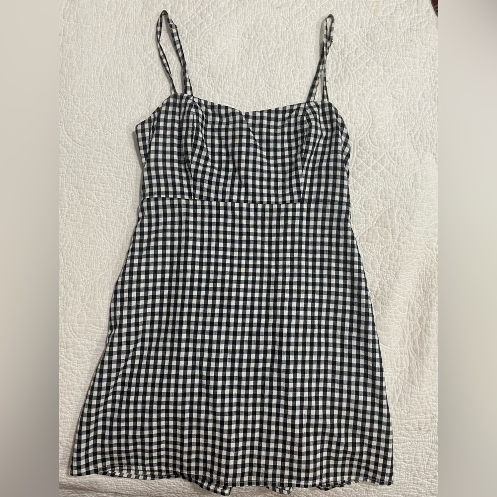 brandy melville gingham dress!